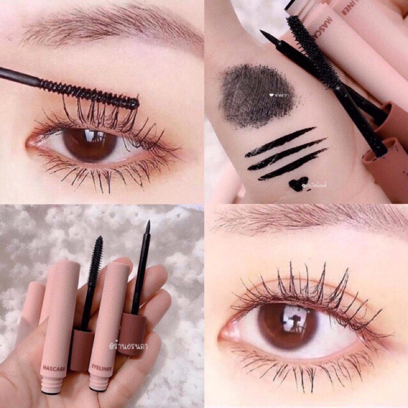 [Son Kem, Mascara, Kẻ mắt nước Eyeliner] SET 4 MÓN