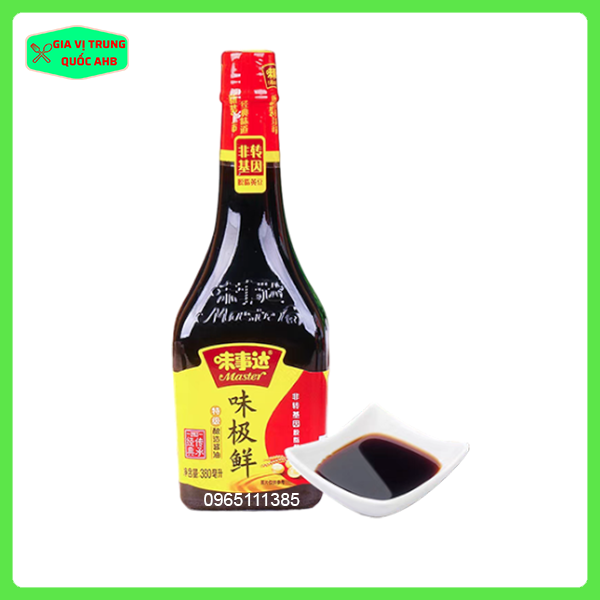 Xì Dầu Master 380ml - Xì dầu ngon