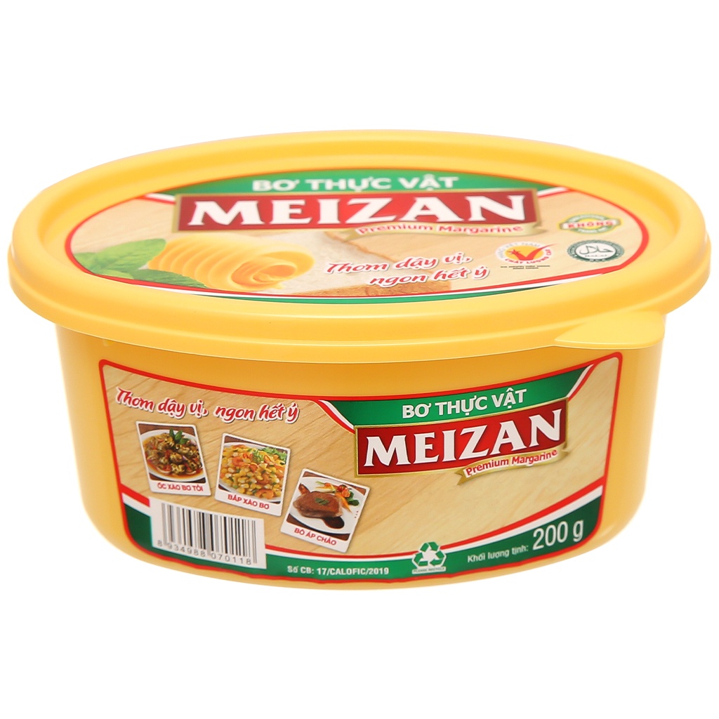 Bơ thực vật Meizan 200g