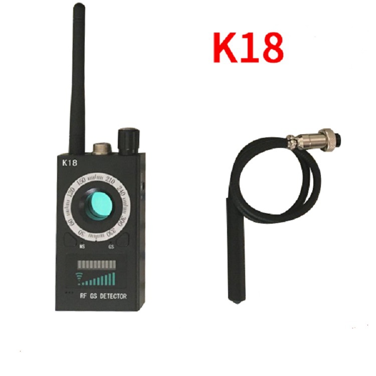 Máy phát hiện định vị, máy nghe lén, camera quay lén K18