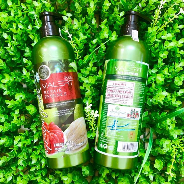 Combo gội xả valert tinh dầu bưởi 850ml