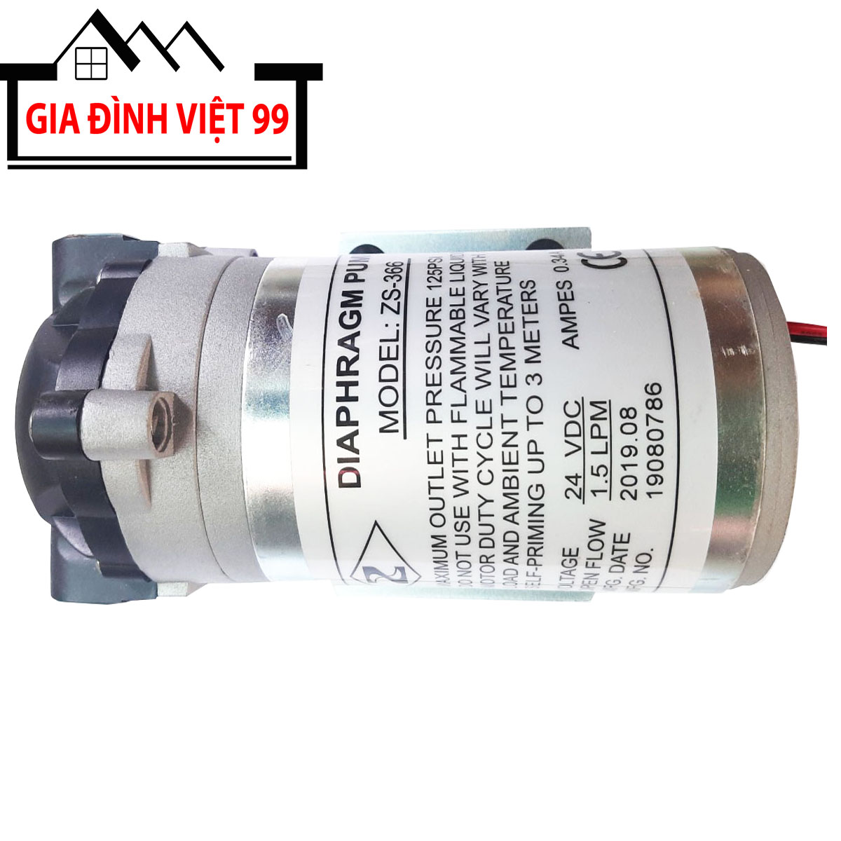 Bơm áp dùng cho máy lọc nước RO, máy phun sương
