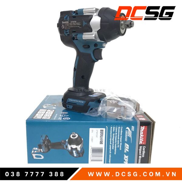 Máy siết bu lông dùng pin Makita DTW700( Hàng Tách Bộ không bao gồm hộp)