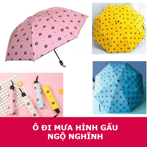 ⛔GIADUNGHOALONG⛔ Ô gấu gấp gọn
