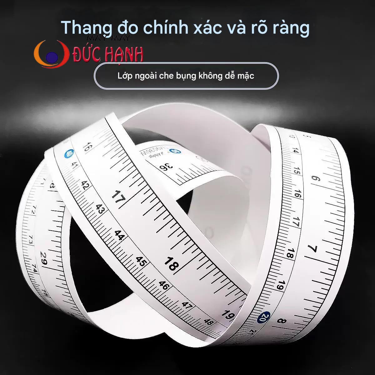 Thước dây dán bàn máy may- có sẵn keo