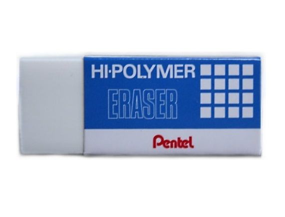 Gôm Pentel nhỏ Hi-Polymer Eraser ZEH-03 ( gôm tẩy chì )