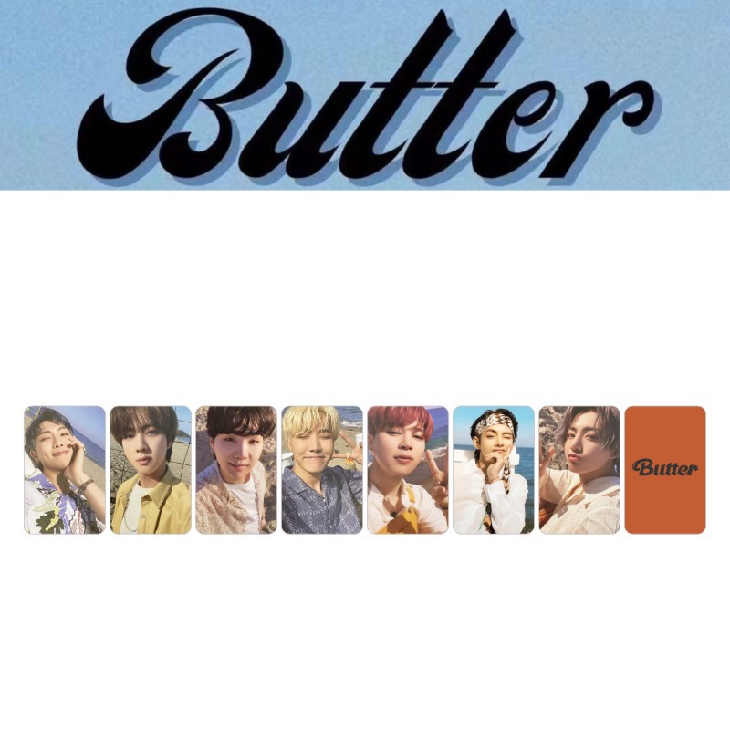 Lomo BTS Butter 30 tấm cực đẹp