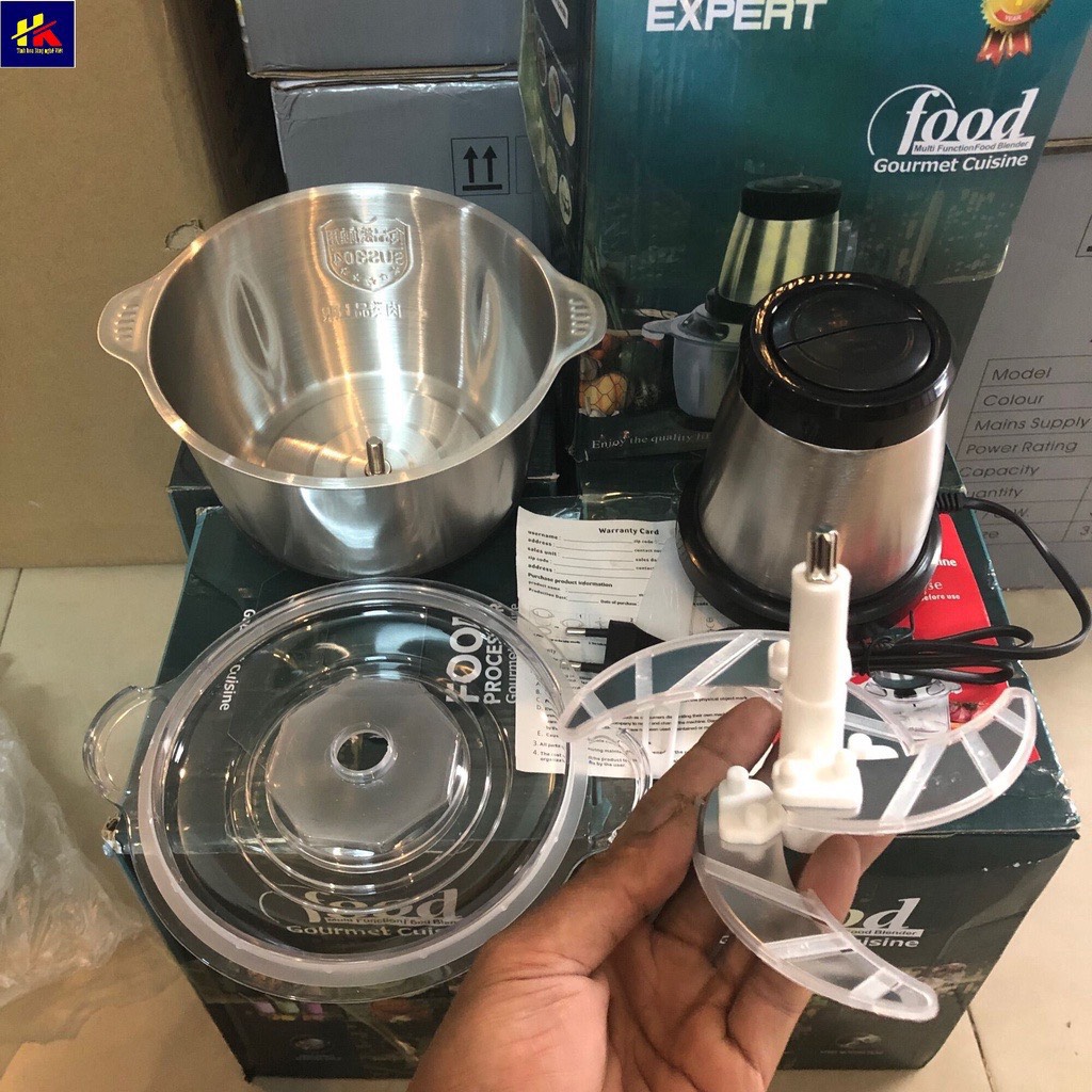 Máy Xay Thịt Kitchen Expert Cối Inox Đa Năng