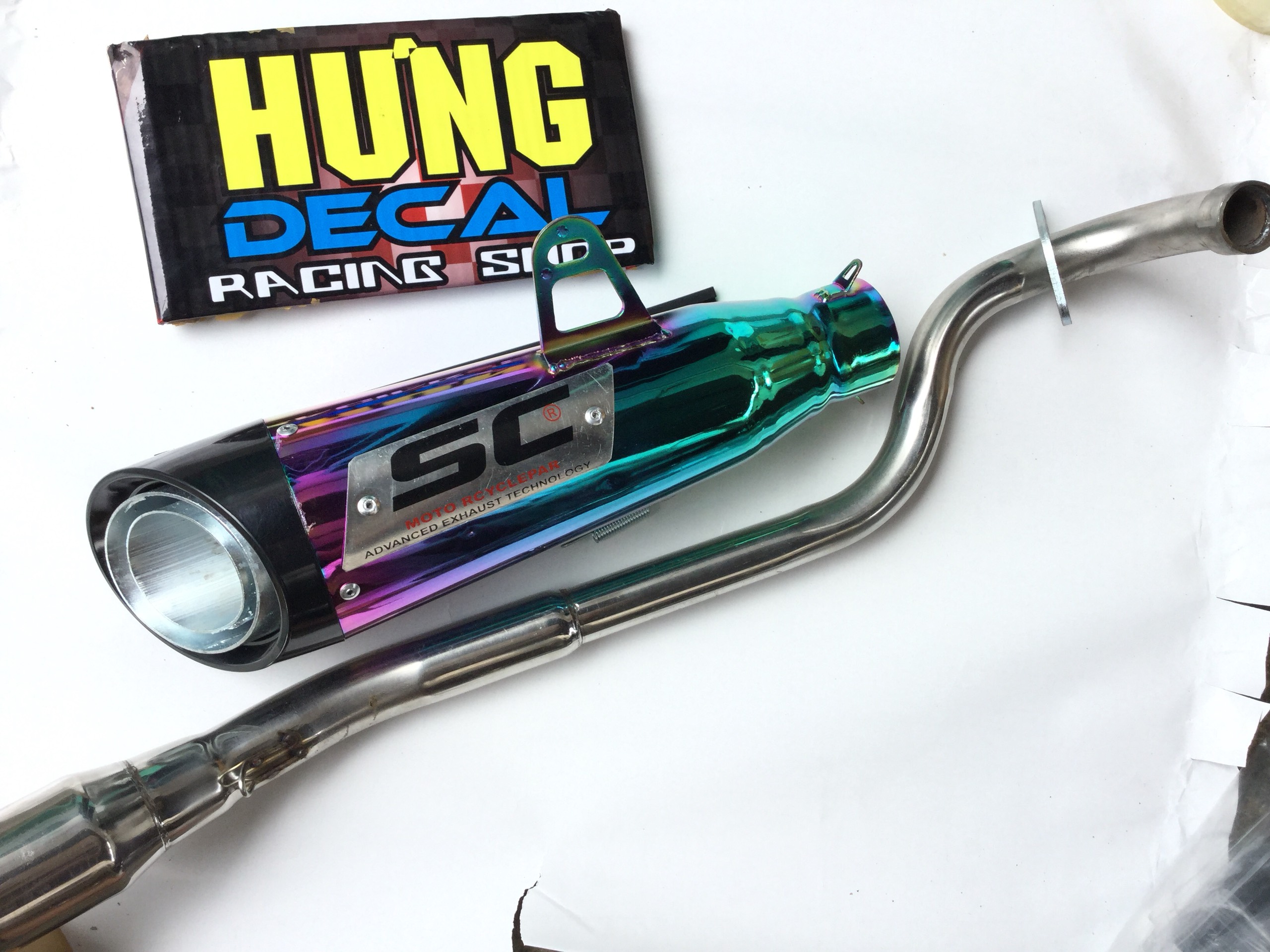 Pô sc xéo titan full cổ gắn xe WAVE, SIRIUS, EXCITER, WINER, RAIDER FI, SATRIA, GSX , Sản Phẩm Chất Lượng, Gian Hàng Uy Tín, Giá Cả Cực Tốt, Mua Ngay.