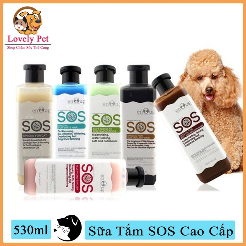 [HCM]Lovely Pet Family - Sữa Tắm SOS dành cho Chó Và Mèo Cao Cấp