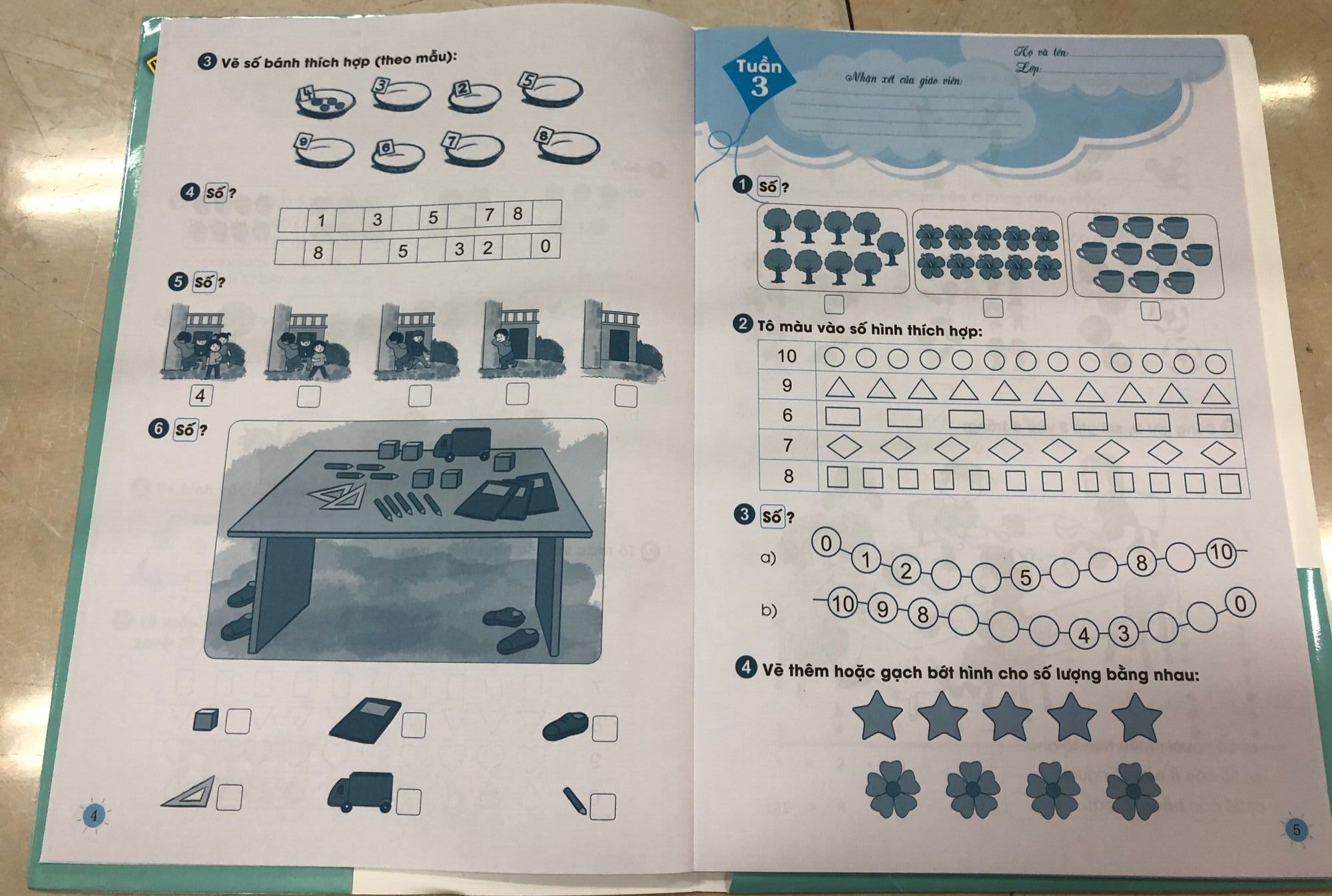 Sách - Phiếu Thực Hành Cuối Tuần Môn Toán 1 (Bộ Sách Cánh Diều)
