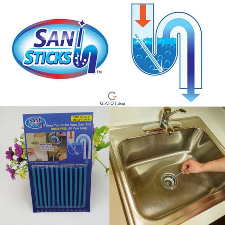 Que thông tắc Sani Stick