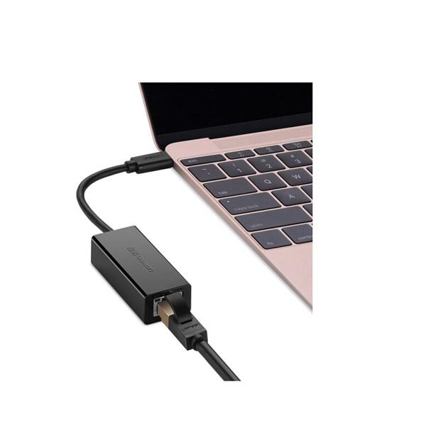 Cáp chuyển USB TYPE C sang LAN Ugreen 30287