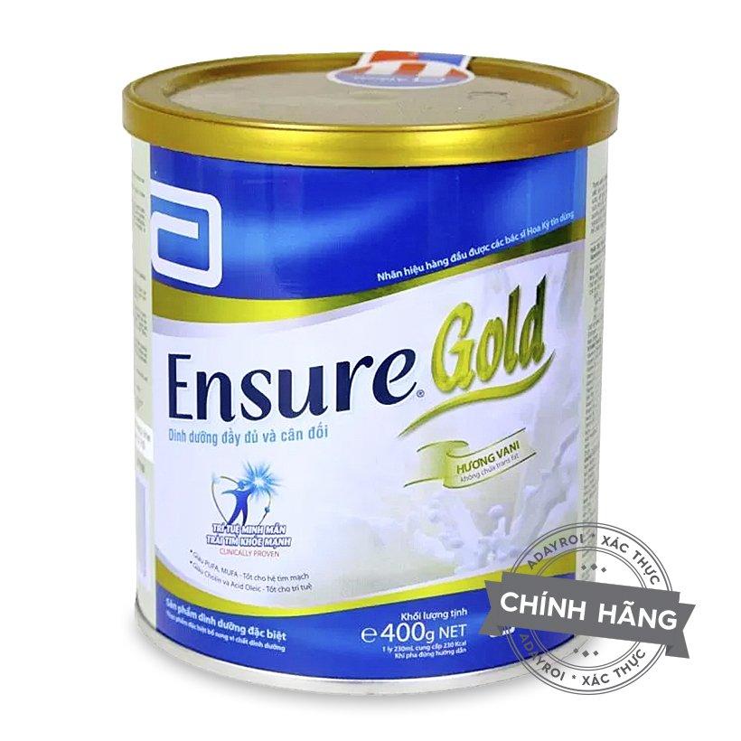 Sữa bột cho người lớn ABBOTT Ensure Gold 400g