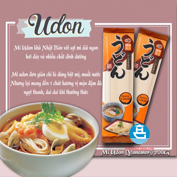 Mì Udon (Yamamori) 200g - ND004