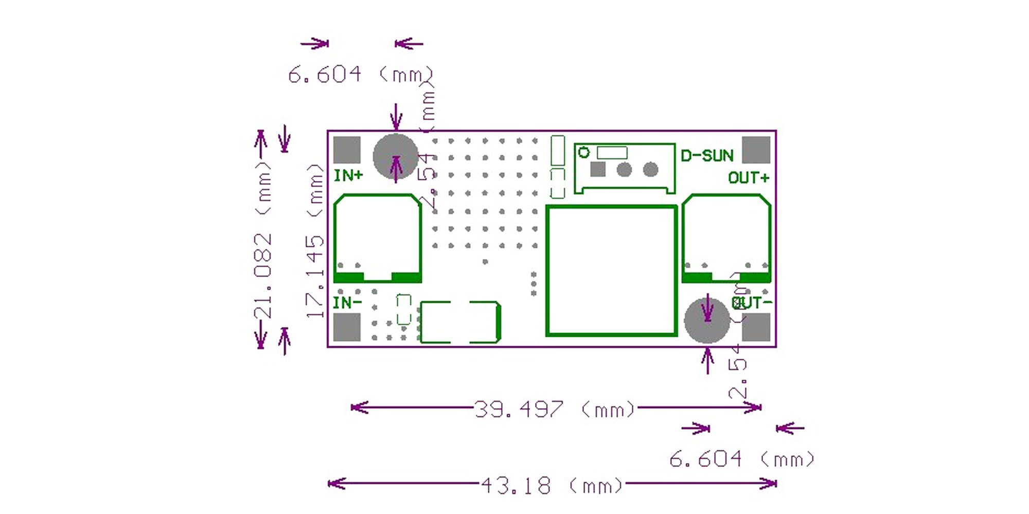 Mạch Giảm Áp DC LM2596 3A