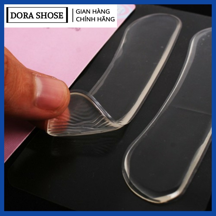 Combo 2 miếng lót giày silicon dán gót chân siêu mềm siêu êm