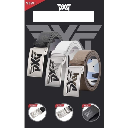 Thắt lưng golf nam p x g, dây lưng golf cao cấp