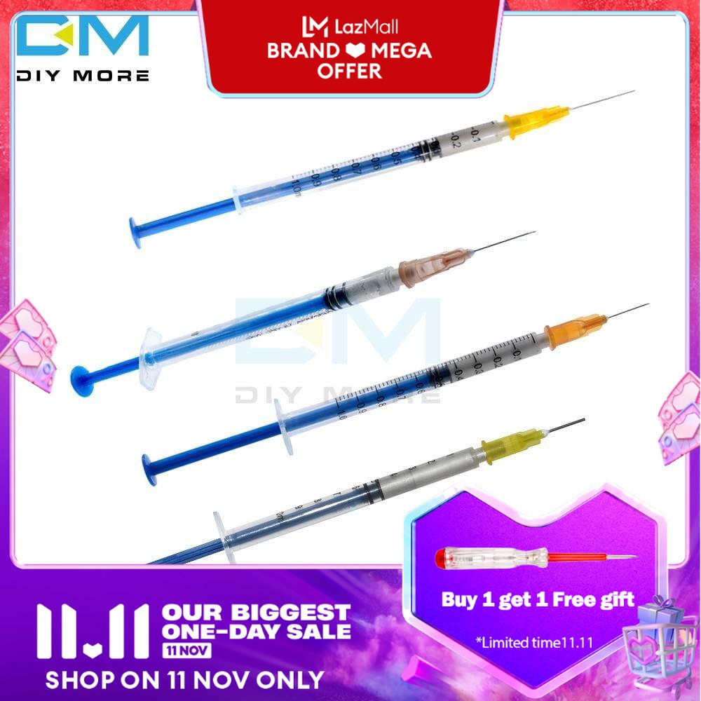 diymore Chính Hãng Dây Keo Bạc Dẫn Điện Dùng Một Lần 0.2ML 0.25ML 0.3ML 0.5ML Sửa Chữa PCB Sơn Dính Điện, Cho Điện Tử