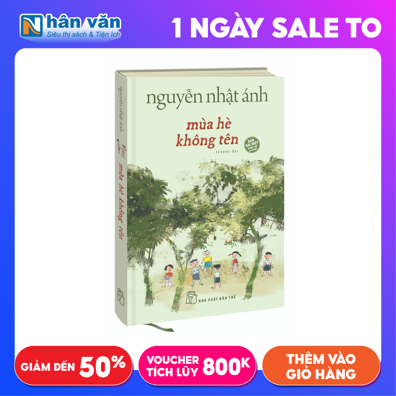 Sách - mùa hè không tên - bìa cứng - nguyễn nhật ánh
