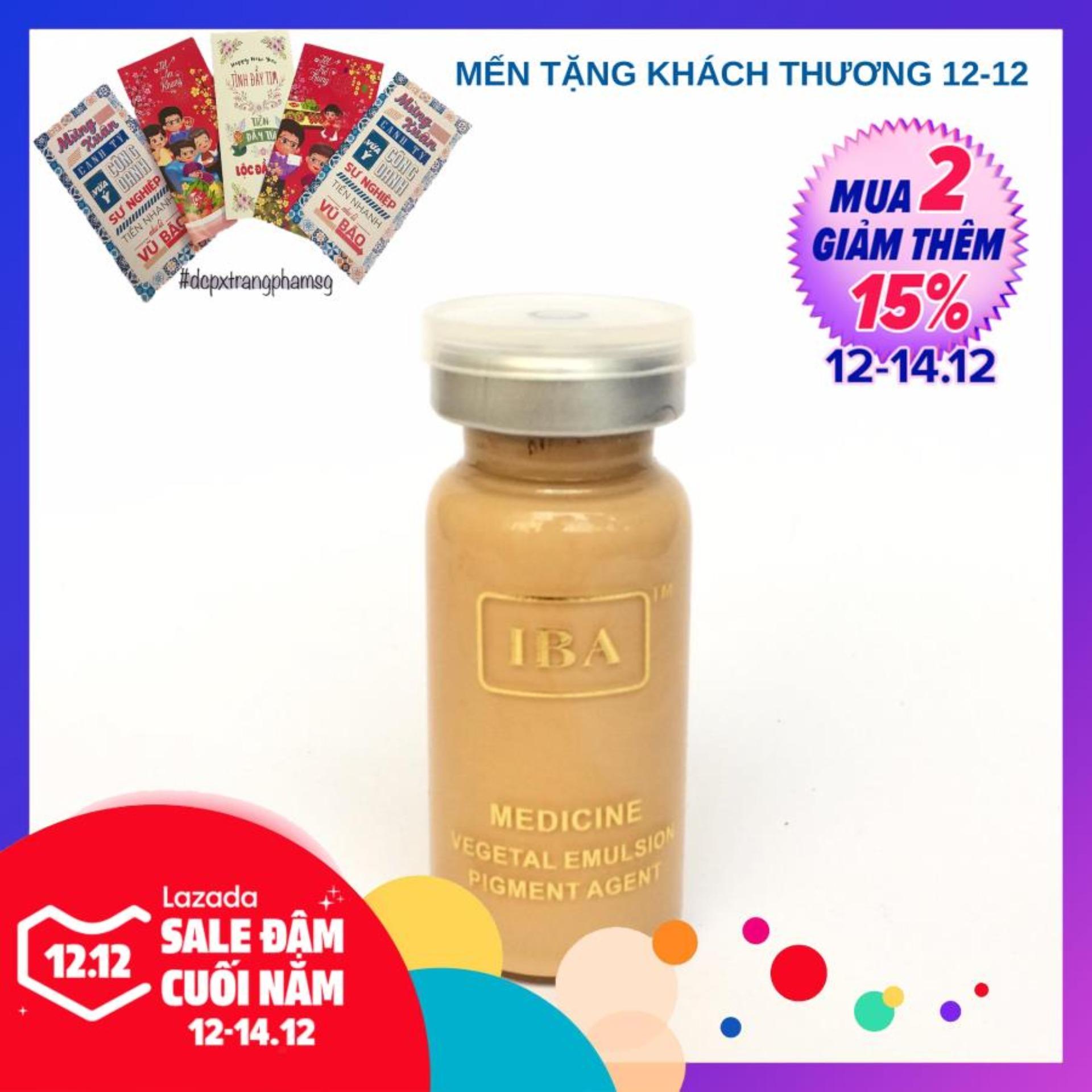 [HCM]Mực phun xăm thẩm mỹ  mày môi mí IBA (DA)