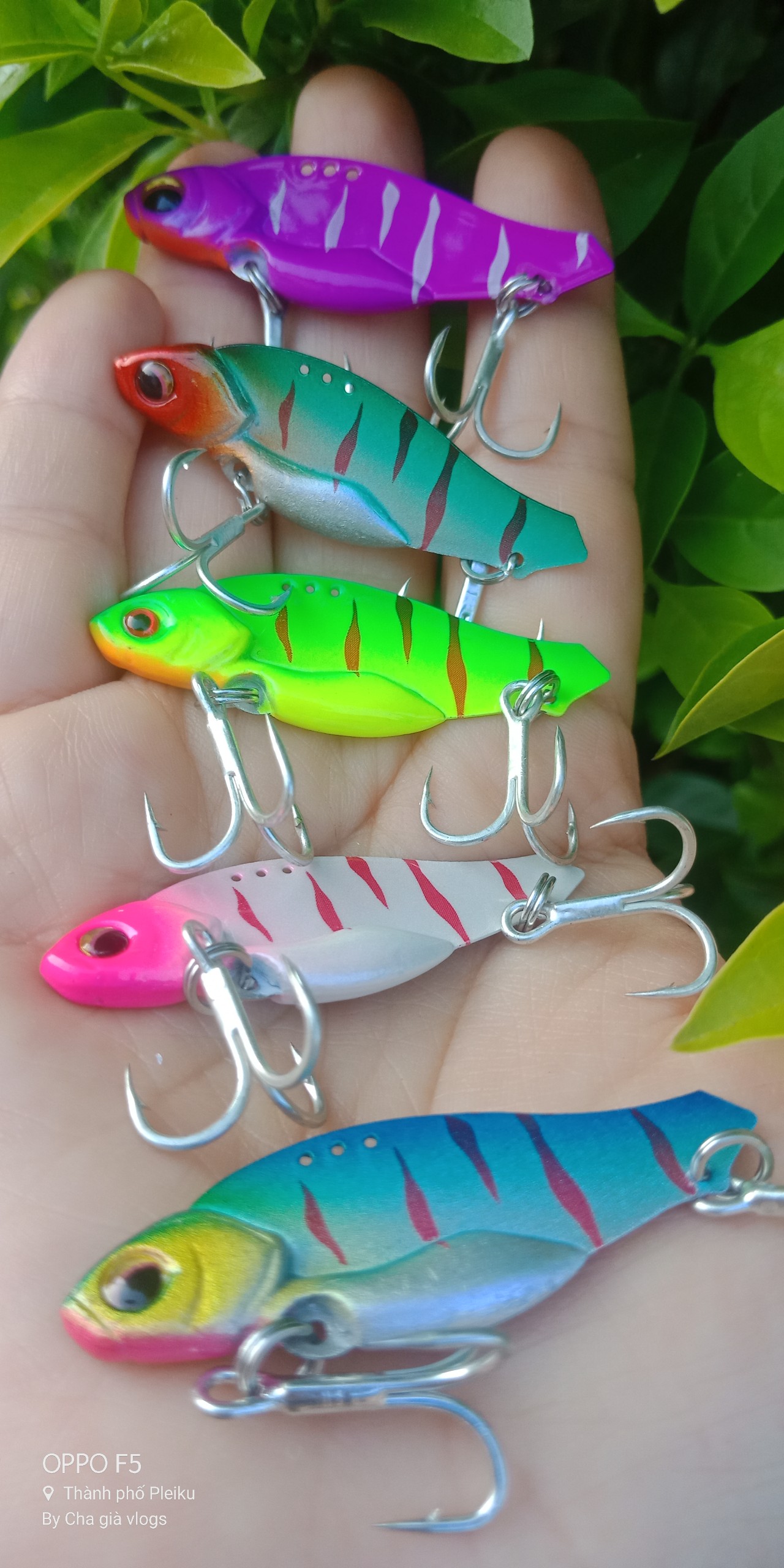 Cá sắt OROCHi 9g,11g,15g, lưỡi BKK/ mồi giả câu lure lóc,mồi câu cá