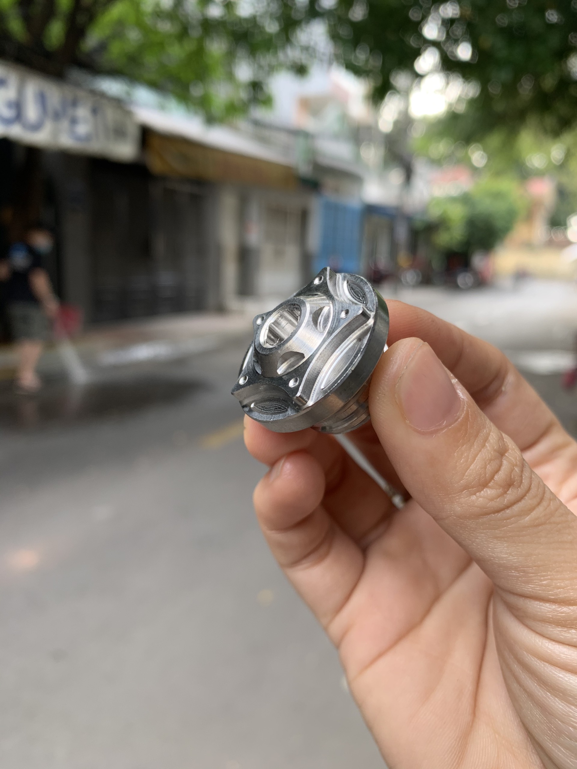 [HCM]ỐC NHỚT INOX SALAYA CHO XE MÁY