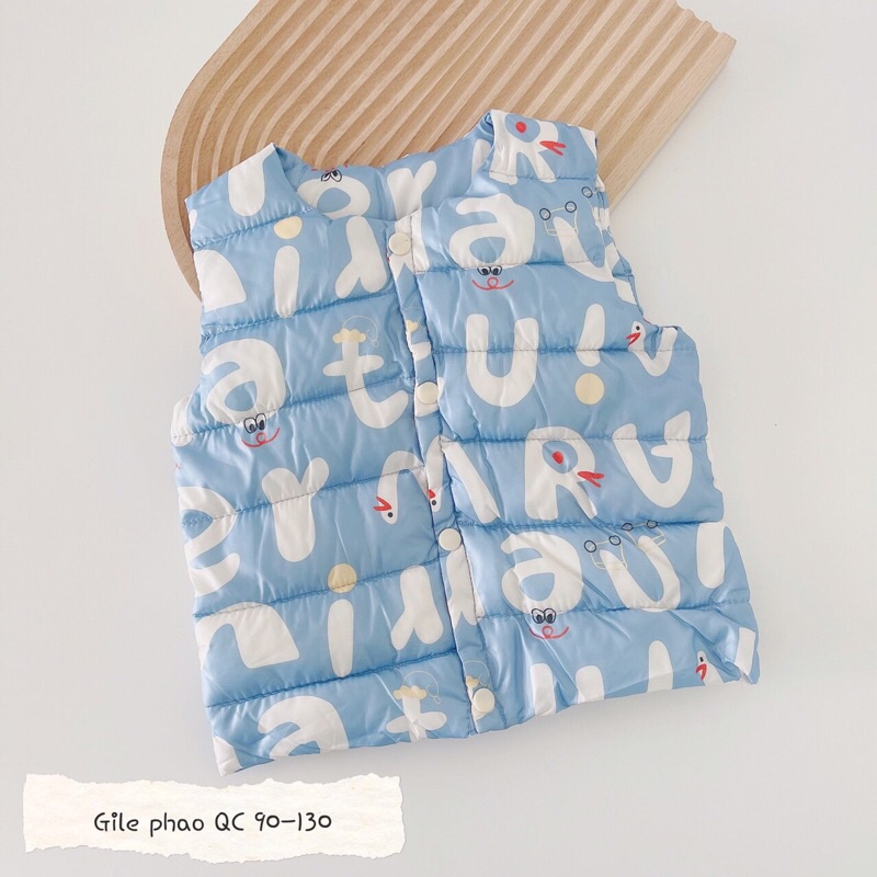 Áo phao Gile siêu nhẹ trẻ em