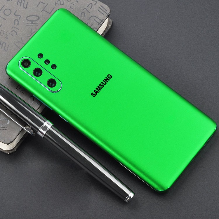[ Bán Chạy ] Miếng dán skin lưng và viền cho samsung Note 10 , samsung Note 10 plus ,SS Note 10 Lite
