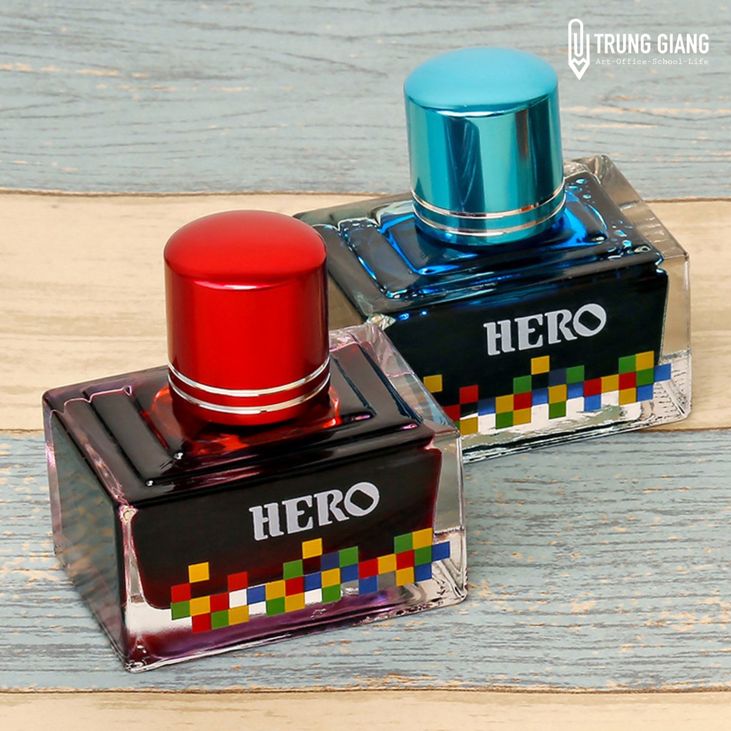 Mực Viết Máy Hero 40 ml Nhiều Màu 40ml