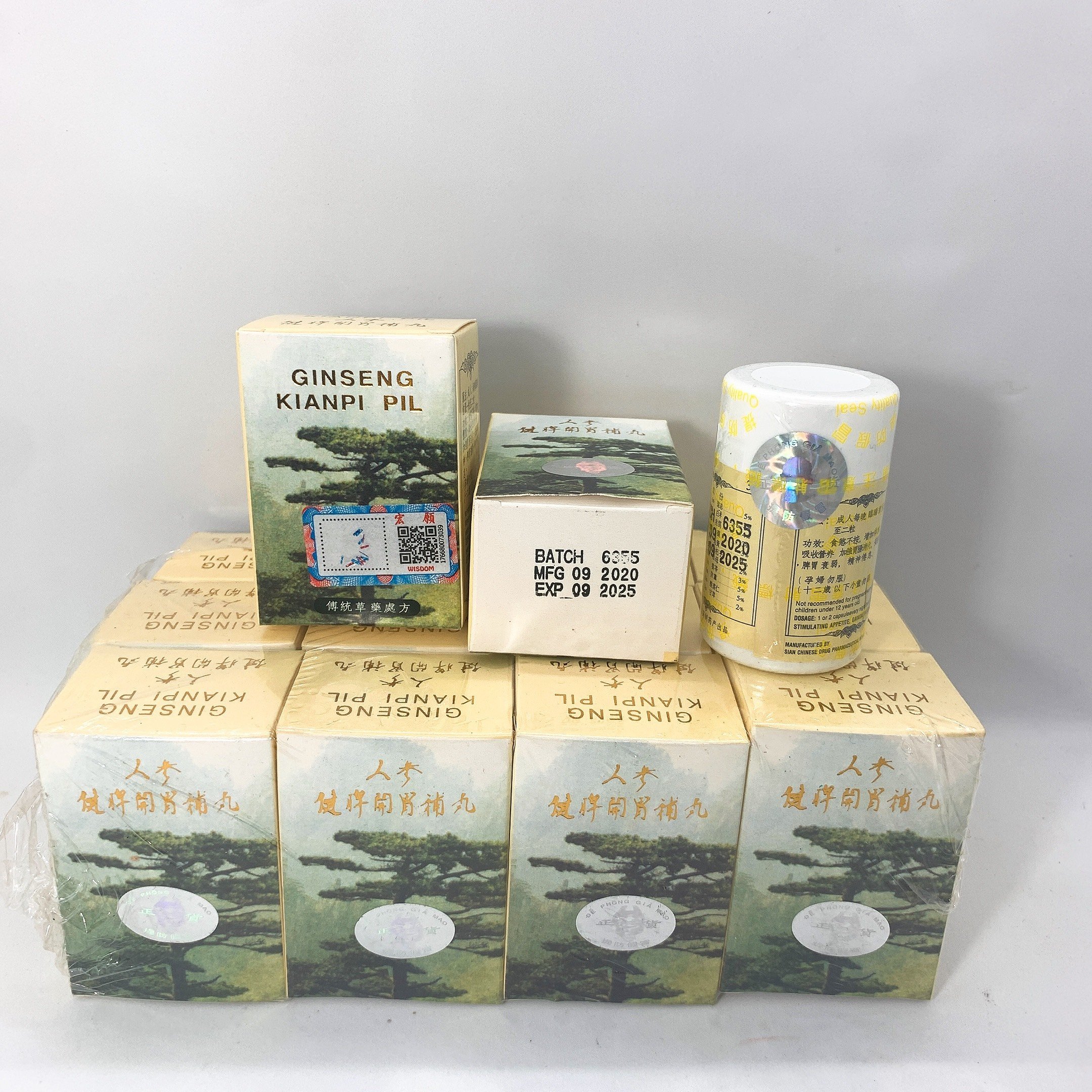 Nhân sâm kiện tỳ khai vị bổ hoàn điều hòa cơ thể