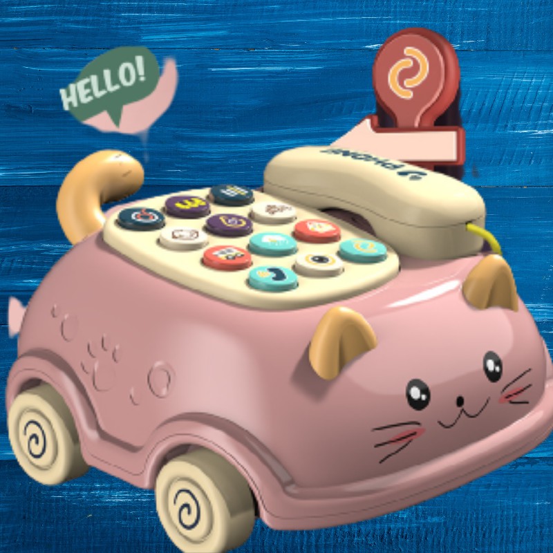Đồ Chơi Điện Thoại Hình Oto, Đồ Chơi Điện Thoại Cho Bé Có Nhạc