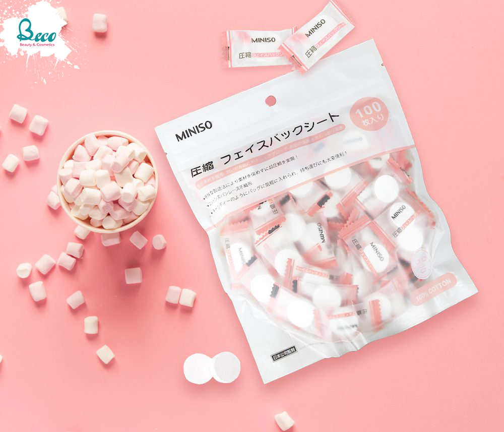 Mặt nạ giấy nén Miniso
