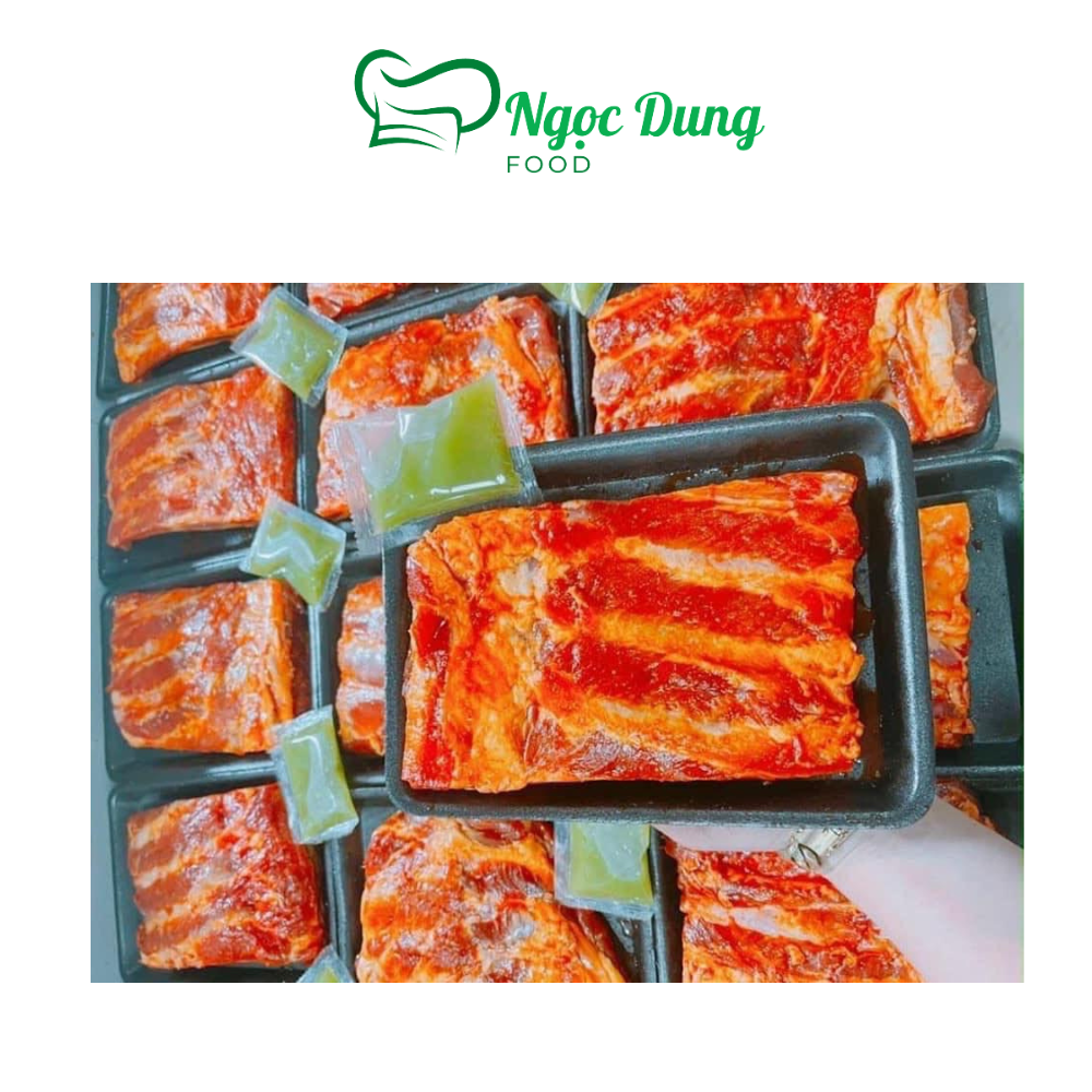 Sườn nướng BBQ ướp sẵn 1kg