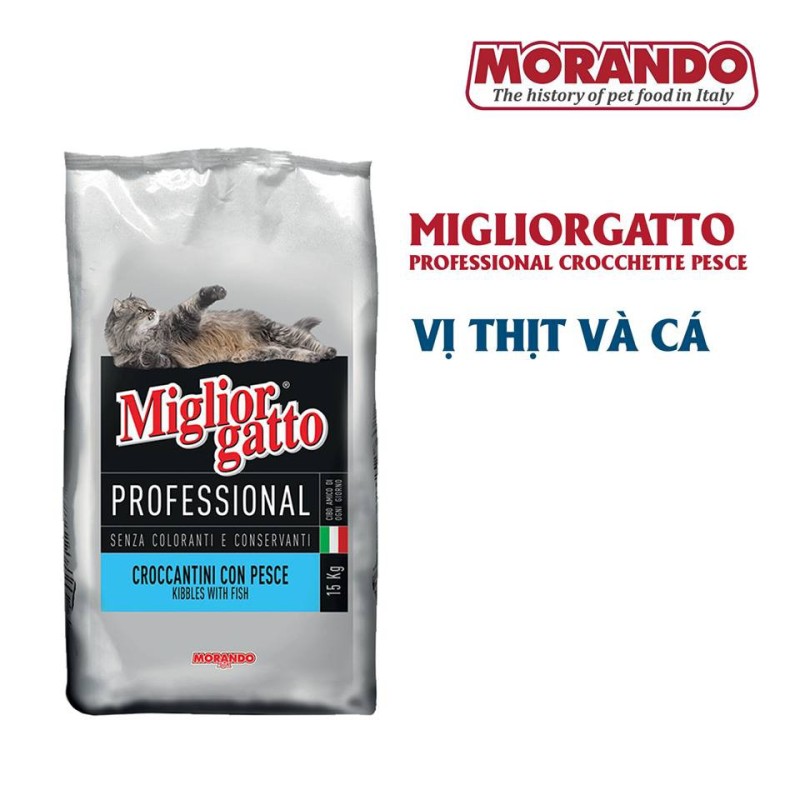 Hạt Morando Migliorgatto cho mèo 400g