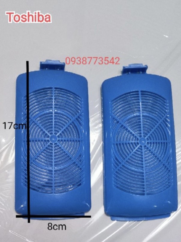 Tui lọc rác máy giặt Toshiba xanh - Lưới lọc rác máy giặt Toshiba xanh