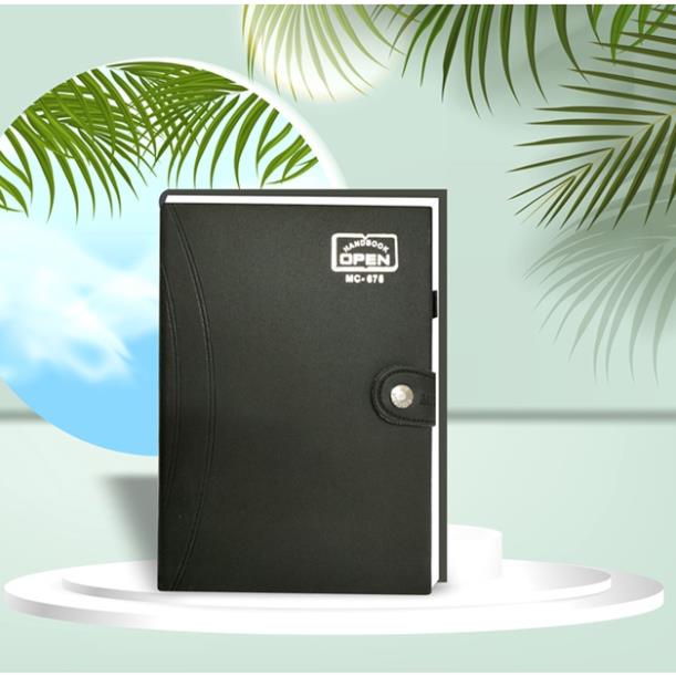 Sổ Bìa Da Khuy Bấm K7 - K8 (Mc 675 - Mc 685)