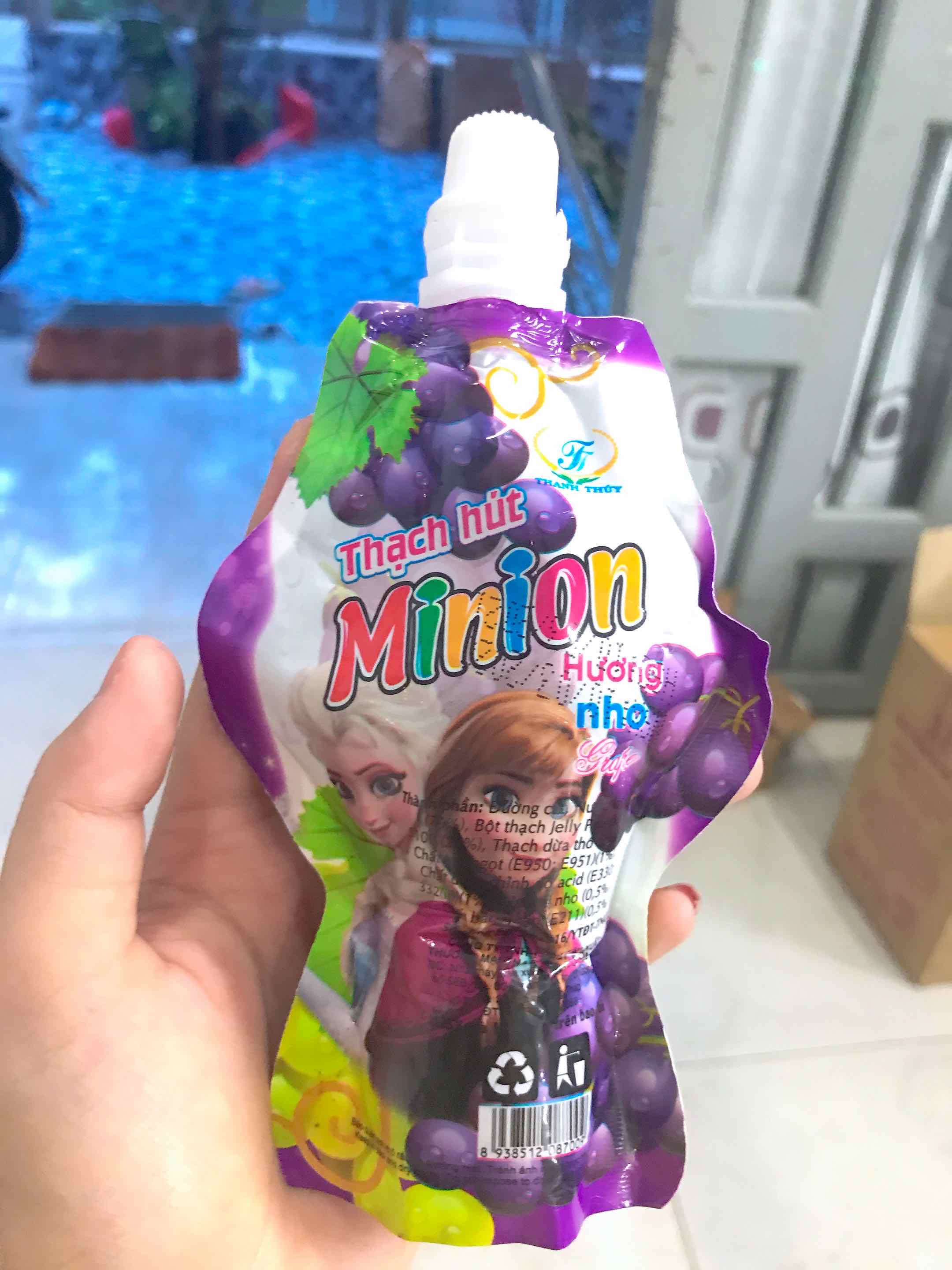 3 TÚI Thạch Hút Trái Cây Tuổi Thơ