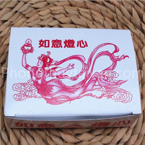 Tim đèn,Bấc đèn,Sợi bấc lõi nhỏ (thắp nến,đèn cầy,thắp đèn bơ...) 120 bấc/hộp