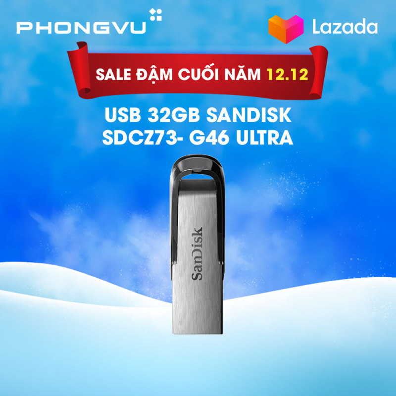 Bảng giá USB SanDisk 32GB - 128GB SDCZ73-G46 - Bảo hành 60 tháng Phong Vũ