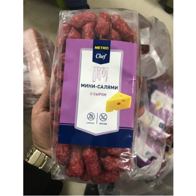Salami bi Horeca vị phomat Nga