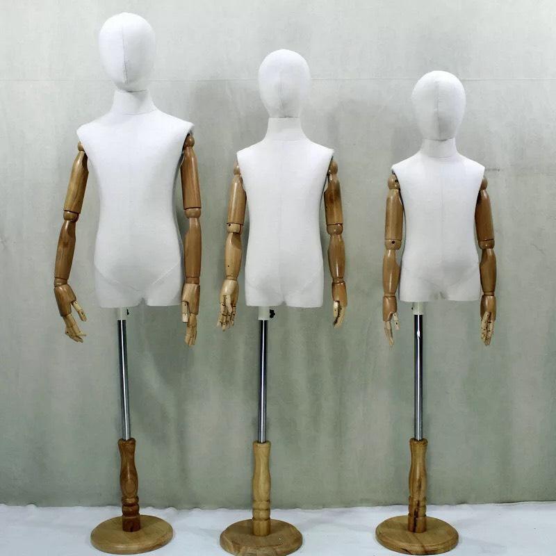 Manocanh Trẻ Em Tay Gỗ Thật Nhập khẩu ( Size 6 Tuổi)