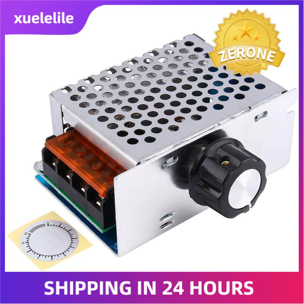 High Power 4000W AC 220V SCR Speed Controller Motor Electronic Voltage Regulator