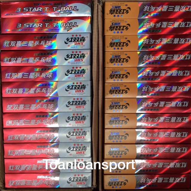 Quả bóng bàn 729 ( hộp 6 quả )