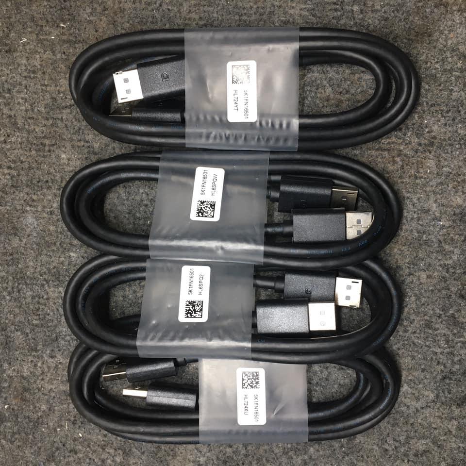 Cáp Displayport Rev: 1.2 Bóc Màn Hình Dell Cao Cấp
