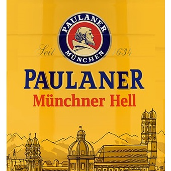 Bia Paulaner Munchner Hell - nhập khẩu Đức - 1 lon 500ml