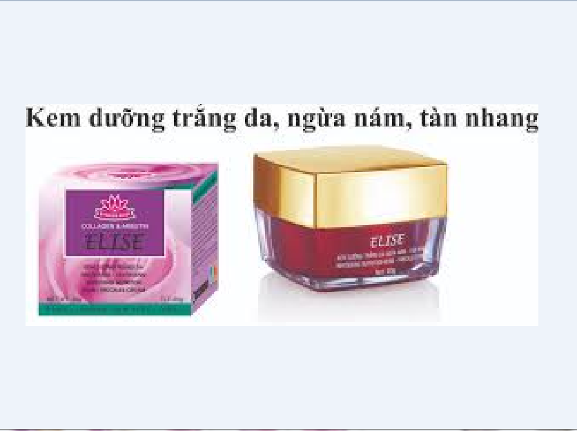 Kem Elise trắng da, ngừa nám, tàn nhang 20g + Tặng mặt nạ elise