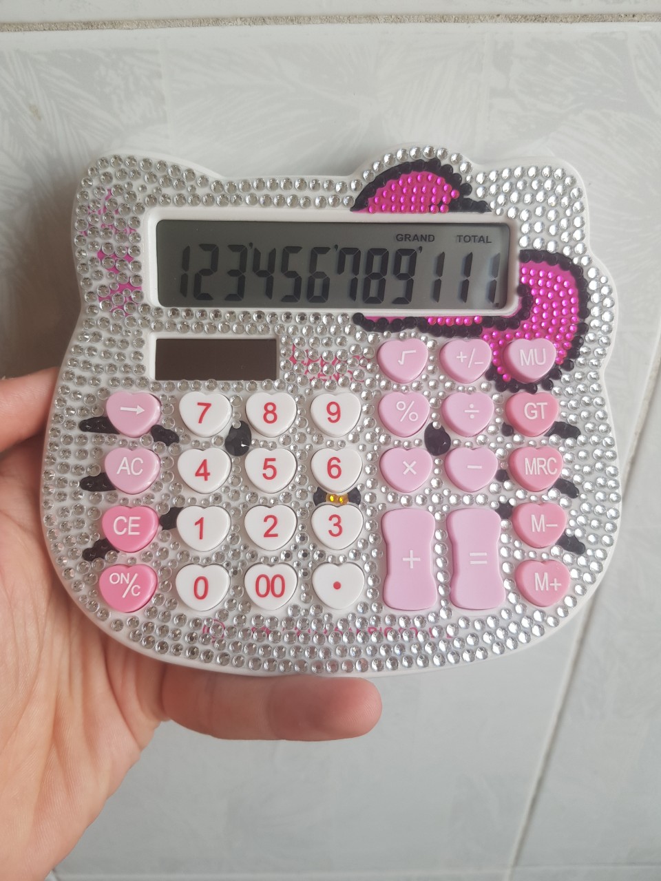Máy tính 12 số Hello Kitty siêu cute
