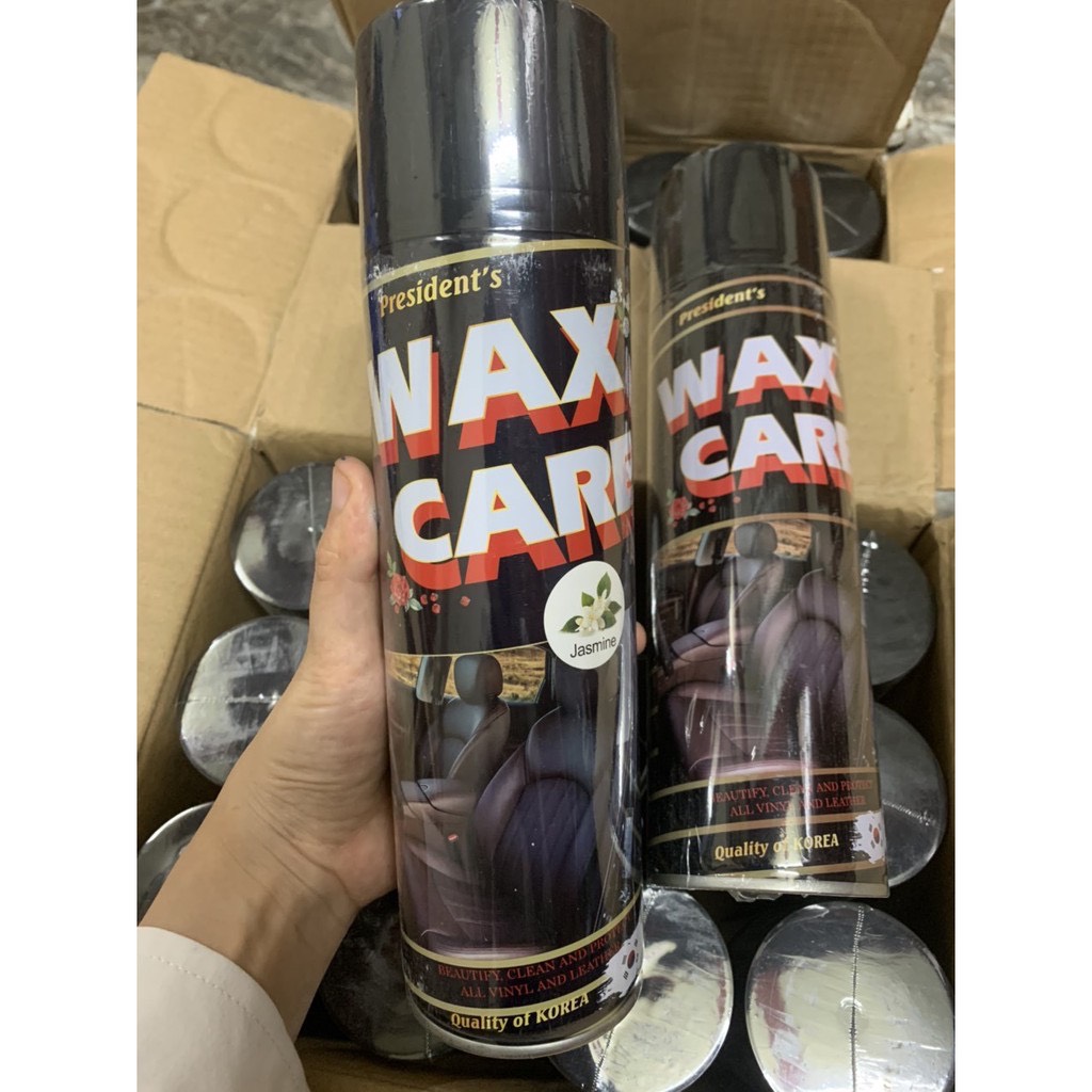 (4 mùi ) Dung dịch Wax Care - Chai xịt bóng đồ da ghế da nội thất đồ gỗ làm sạch làm bóng làm mềm mịn dưỡng bóng(Cafe)