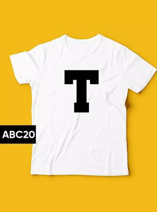 XẢ HÀNG - ĐỒNG GIÁ 19K Áo thun nữ form rộng in hình chữ T đẹp lạ vải dày mịn mát